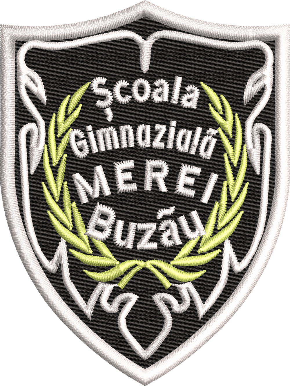 EMBLEMA SCOLARA SCOALA GIMNAZIALA MEREI